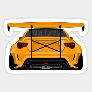 GT86 ORANGE Sticker